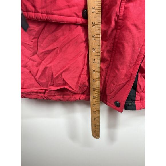 Vintage Pacific Trail Women's Red Fleece Lined Drawstring Waist Jacket Sz 1X - Picture 4 of 11